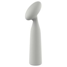 Nude Luna - mini vibrator tip wand reîncărcabil - gri