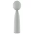 Nude Luna - mini vibrator tip wand reîncărcabil - gri