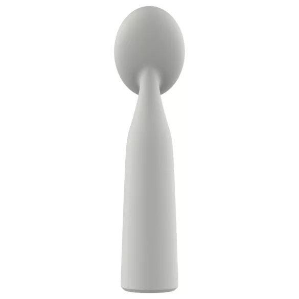 Nude Luna - mini vibrator tip wand reîncărcabil - gri