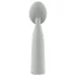 Nude Luna - mini vibrator tip wand reîncărcabil - gri