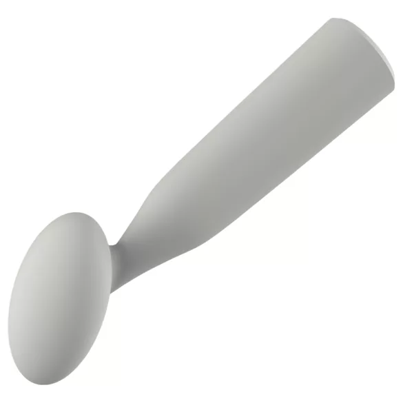 Nude Luna - mini vibrator tip wand reîncărcabil - gri