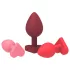Dreamtoys Amour - set cadou pentru antrenament anal (roșu)
