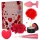 Dreamtoys Amour - set cadou cu vibrator în formă de inimă (roșu)
