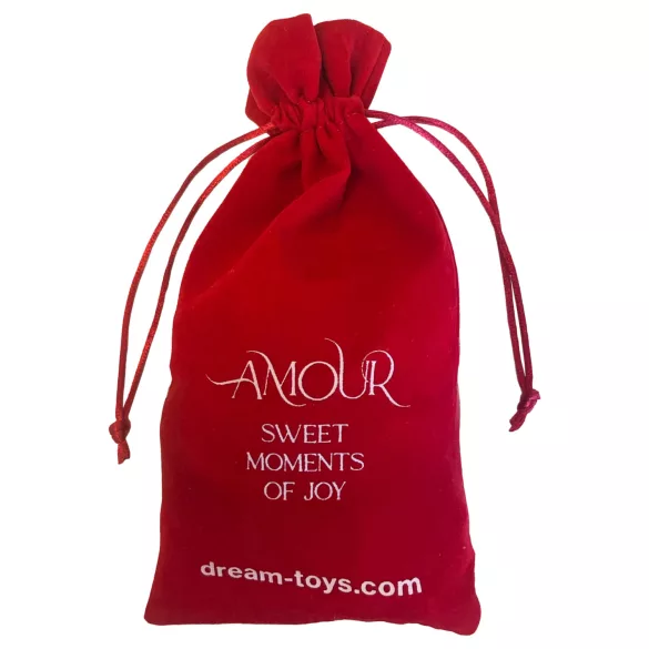 Dreamtoys Amour - set vibrator chiloți purtabil (roșu)