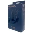 Dreamtoys Pulz - vibrator anal cu mișcare de împingere și telecomandă (albastru)