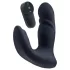Dreamtoys Pulz - vibrator anal cu mișcare de împingere și telecomandă (albastru)