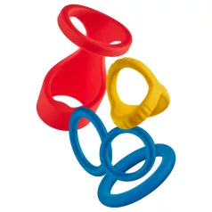   Dreamtoys Love Signal - set de inele pentru penis (multicolor)