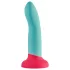 Dreamtoys Love Signal - dildo mic din silicon bicolor (albastru)