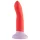 Dreamtoys Love Signal - dildo mediu din silicon bicolor (roșu)