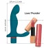 Dreamtoys Love Signal - vibrator pentru masaj prostatic (turcoaz)