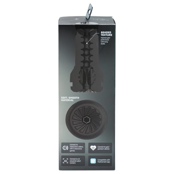 Kiiroo - masturbator masculin automat PowerBlow + Feel Pocket - negru