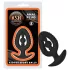 Kiotos - dop anal din silicon cu dilatator S (negru)