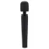 Pixey Deluxe Black Velvet - vibrator tip baghetă M (negru)