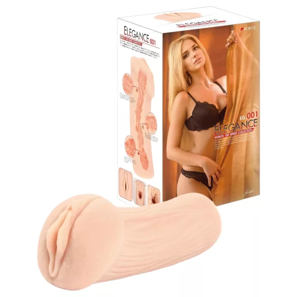 Kokos Elegance 01 - masturbator vagin realist - material moale