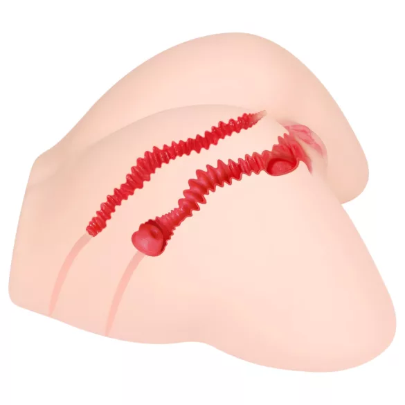 Kokos Adel Real Hips - masturbator tip trunchi realist (culoare naturală)
