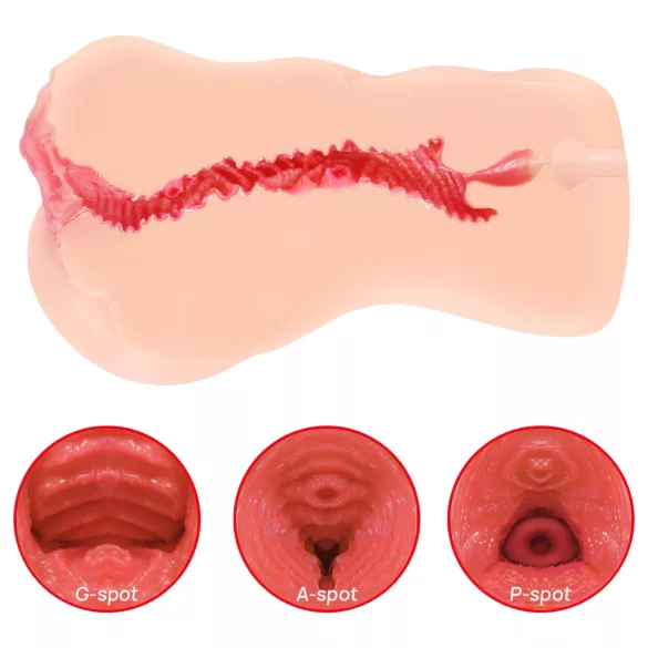 Kokos Onahole 001 XL - vaginǎ artificială realistă masturbator (culoare corporală)