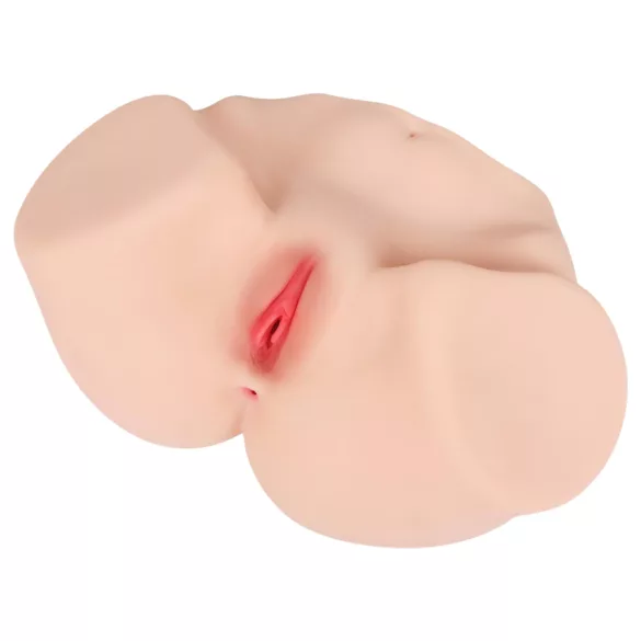 Kokos Maria - vaginǎ și fund artificial realist, tors (culoare corporală)