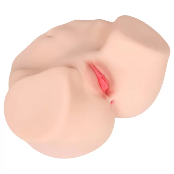 Kokos Maria - vaginǎ și fund artificial realist, tors (culoare corporală)