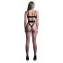 Allure Crave Me - body damă efect latex - transparent - negru