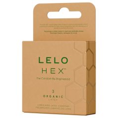 LELO Hex Organic - prezervative pentru potență (3buc)
