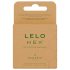 LELO Hex Organic - prezervative de lux (3 bucăți)