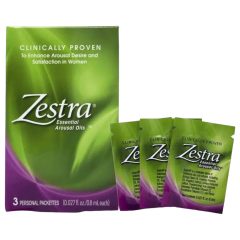 Zestra - gel intim stimulant pentru femei (3 x 0,8ml)