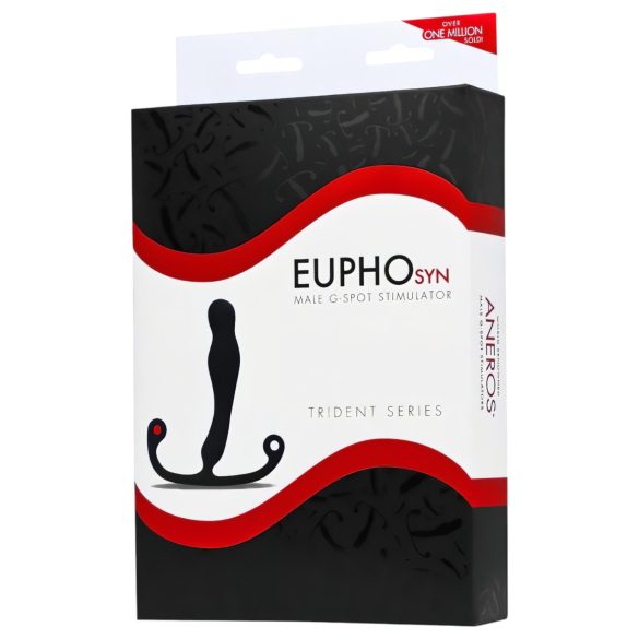 Aneros - Eupho Syn Trident - dildo pentru prostată (negru)