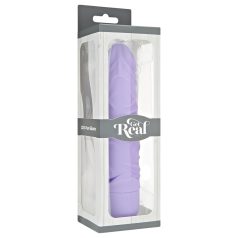 Get Real Classic - vibrator realist din silicon (mov)
