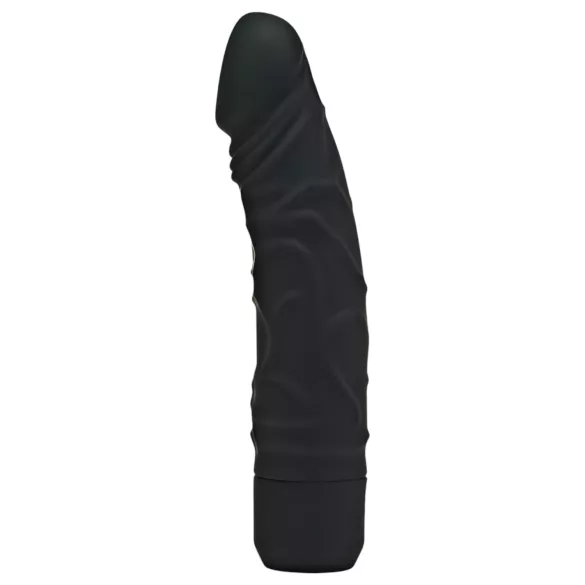 Classic Get Real - vibrator realist din silicon - negru
