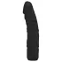 Classic Get Real - vibrator realist din silicon - negru