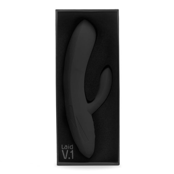 Laid - vibrator cu acumulator și braț de clitorid (negru)
