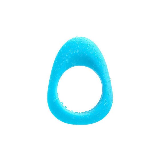 LAID P.3 - inel de penis din silicon (albastru)