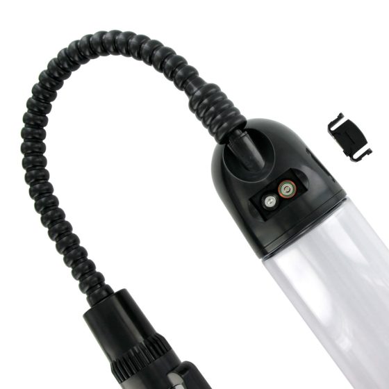 XLSUCKER - pompă digitală pentru potență și penis (transparentă)