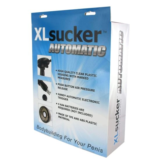 XLSUCKER - pompă de penis și potență automată (transparentă)