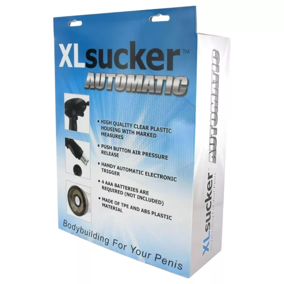 XLSUCKER - pompă automată pentru potență și penis - transparent
