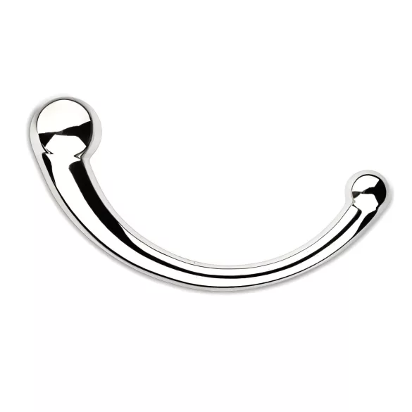 NJOY Pjur Wand - dildo anal cu cârlig - oțel inoxidabil argintiu