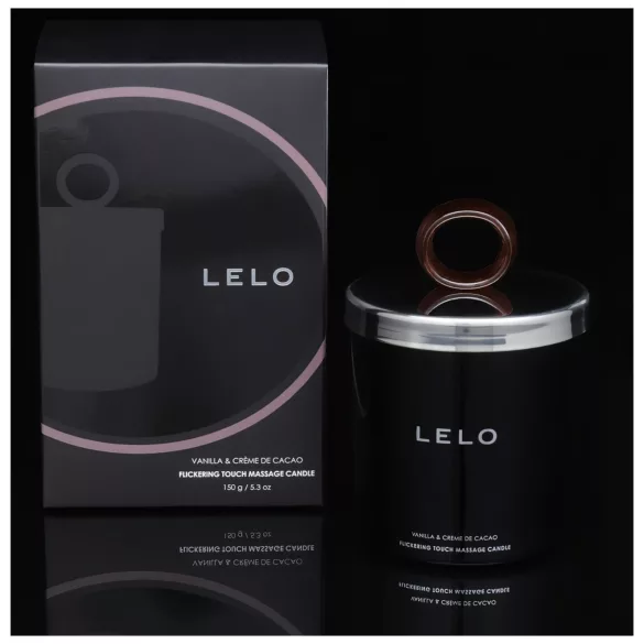 Lumânare de masaj LELO - vanilie și cacao (150 g)