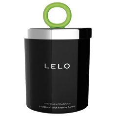   LELO - lumânare de masaj - pere sălbatică și cedru - 150g