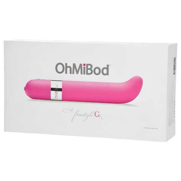 OHMIBOD Freestyle G - vibrator pentru punctul G cu control muzical (roz)