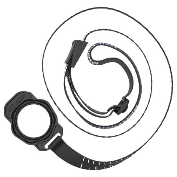 Bathmate Shower Strap - curea de susținere pentru pompă (neagră)