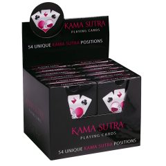   Carti de joc Kama Sutra - Carti de joc franceze cu 54 de pozitii sexuale (54 buc)