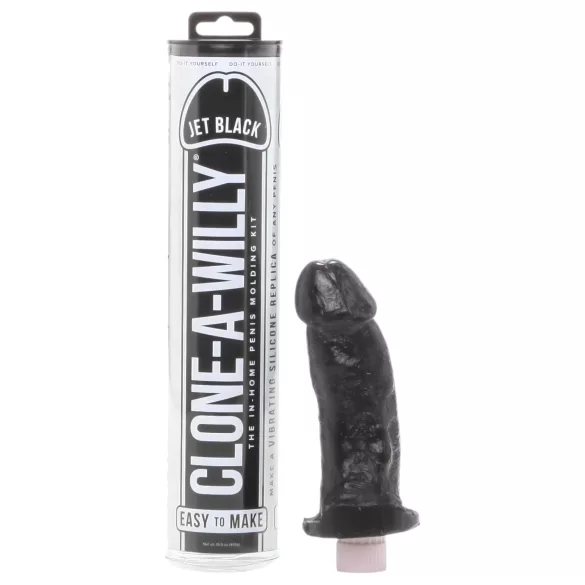 Clone-a-Willy - set mulaj penis cu vibrator - negru