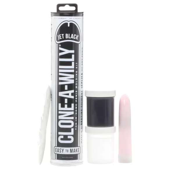 Clone-a-Willy - set mulaj penis cu vibrator - negru