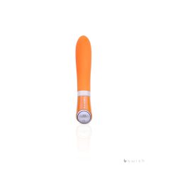   B SWISH Bgood Deluxe - vibrator din silicon în formă de baton (portocaliu)