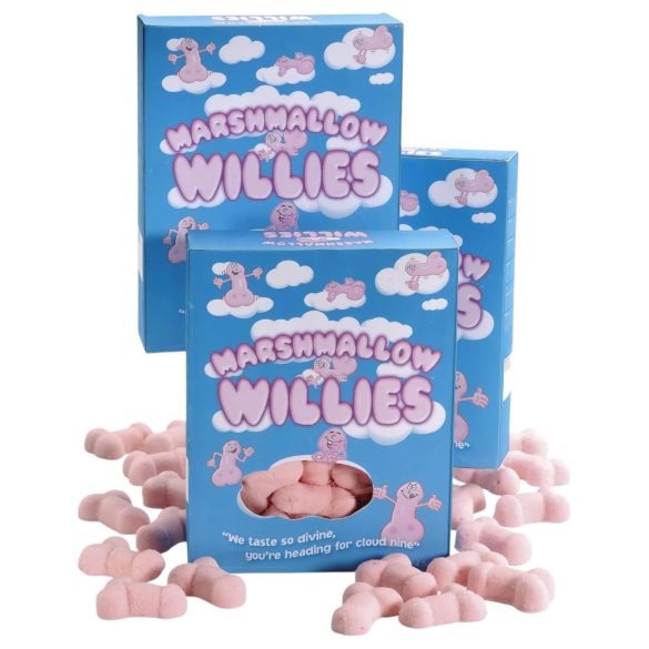 Marshmallow - dulciuri forme penis - roz - 140g