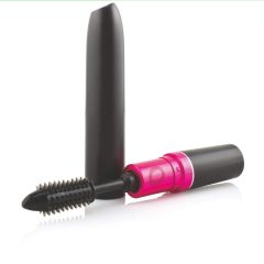 Screaming Mascara - vibrator în formă de rimel (negru-roz)