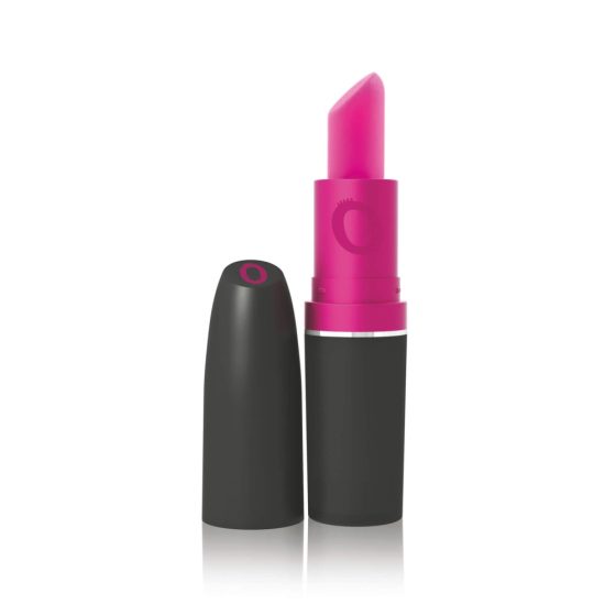Screaming Lipstick - vibrator pentru ruj (negru-roz)