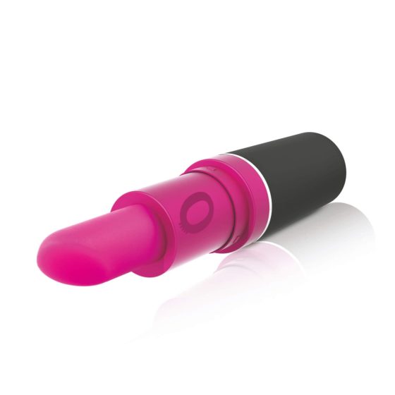 Screaming Lipstick - vibrator pentru ruj (negru-roz)