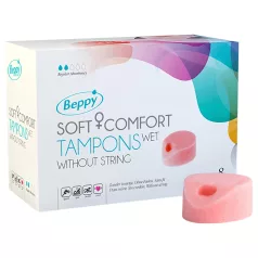 Beppy Soft burete intim umed fără șnur - 8 buc.