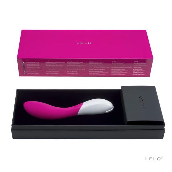 LELO Mona 2 - vibrator curbat pentru femei - silicon roz